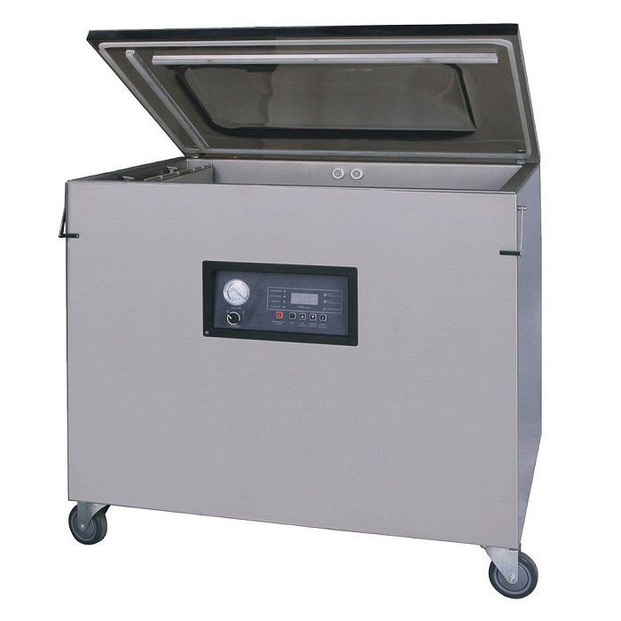 Напольная однокамерная вакуум-упаковочная машина DZ-800/2L (нерж. 380 В) Hualian - Купить с доставкой по всей России