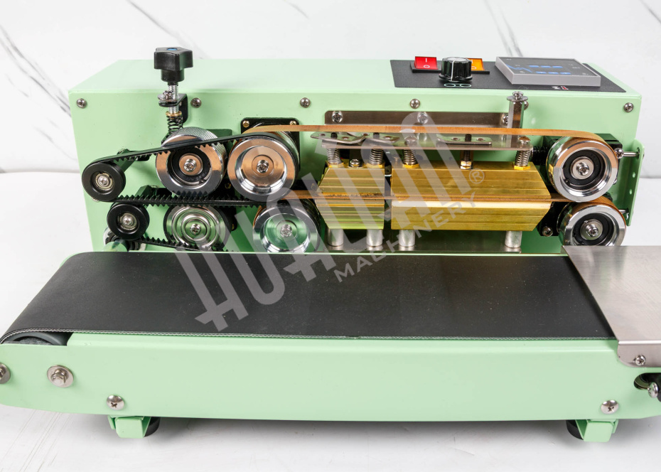 Роликовый мини запайщик ES-622 (с конвейером) Hualian - Купить с доставкой по всей Беларуси