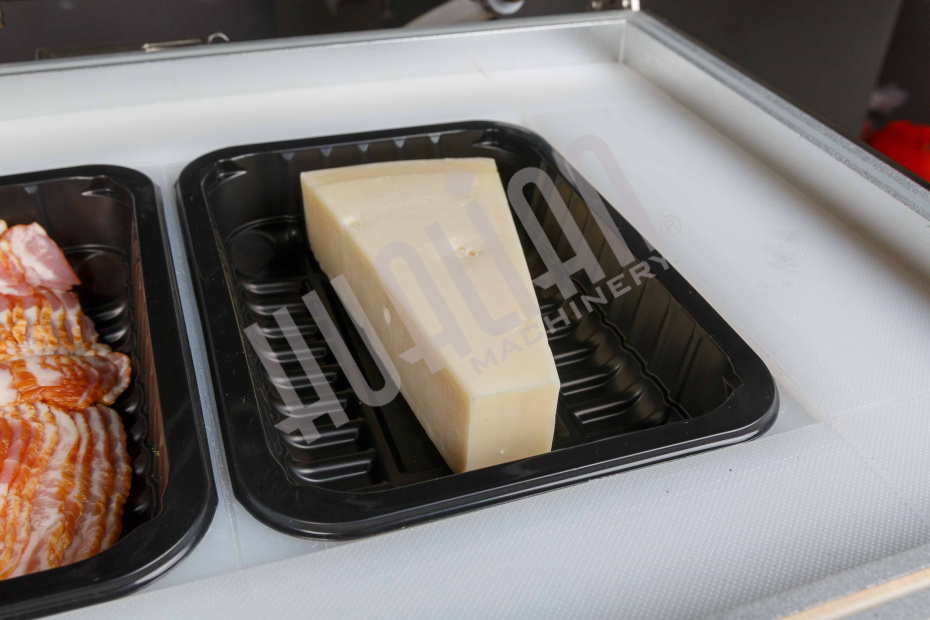 Скин-упаковочная машина HLV-300VST NEW на два лотка (глубина лотка 55 мм) Hualian - Купить с доставкой по всей Беларуси