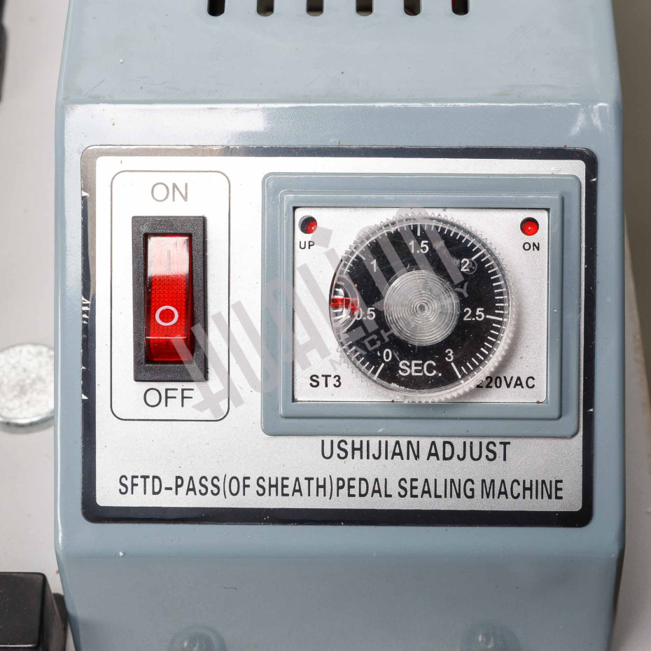 Ножной импульсный запайщик с обрезкой SFTD-600 Hualian - Купить с доставкой по всей Беларуси