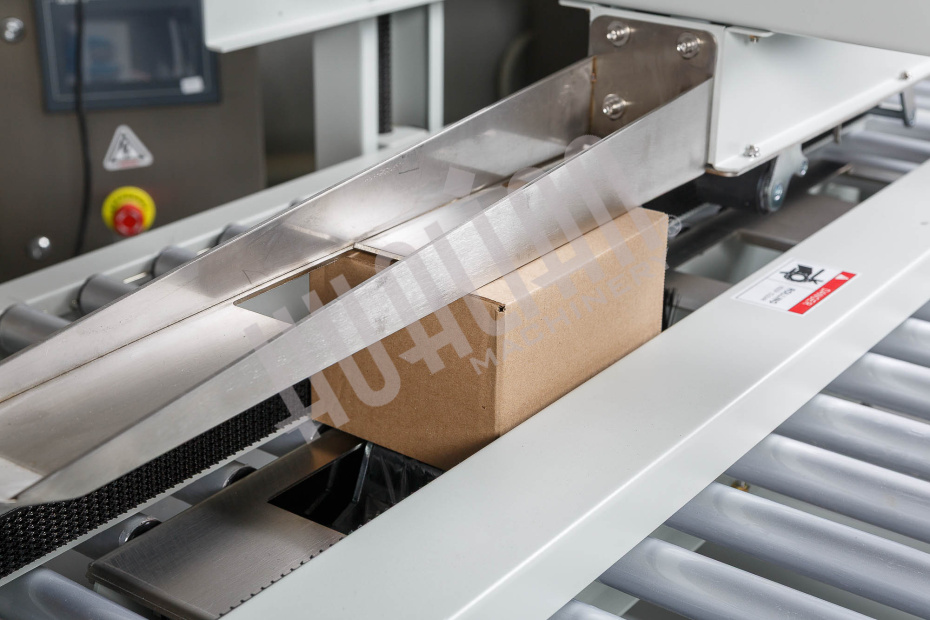 Полуавтоматический заклейщик коробов FXJ-2550X Hualian - Купить с доставкой по всей Беларуси