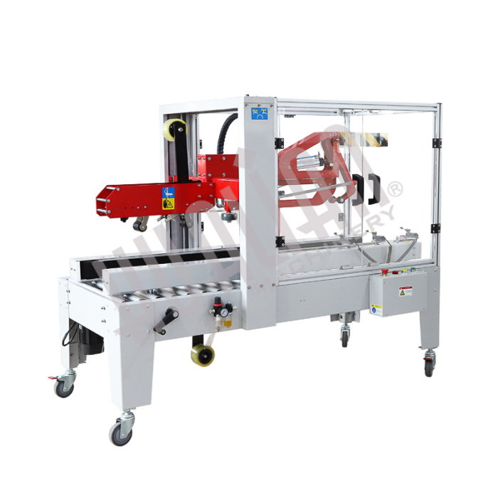 Автоматический заклейщик коробов FXJ-5050ZX Hualian - Купить с доставкой по всей Беларуси