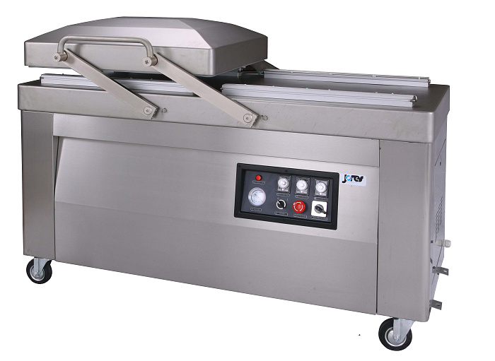 Напольный вакуумный упаковщик HVC-610S/2B (DZ-610/2SB) (нерж.) Hualian - Купить с доставкой по всей России