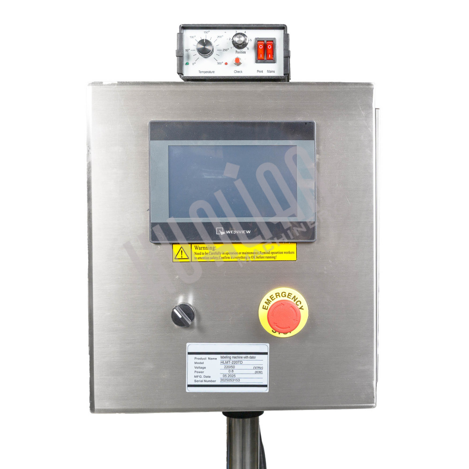 Автоматический этикетировщик для плоских поверхностей с датером HLMT-220TD Hualian - Купить с доставкой по всей Беларуси