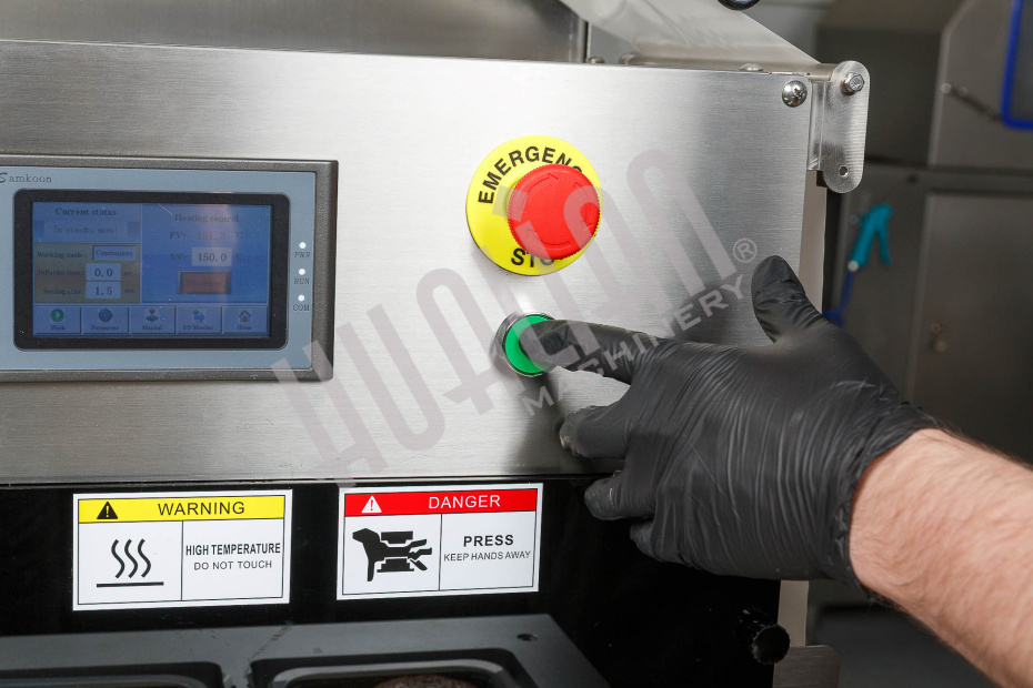 Запайщик лотков с газонаполнением EV-271 (187*137*120 мм, 2 лотка за цикл) Hualian - Купить с доставкой по всей Беларуси