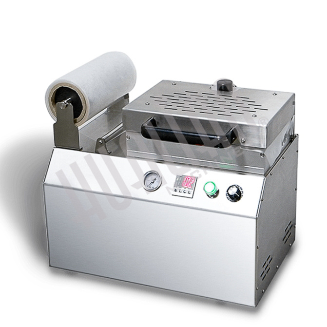 Ручной вакуумный пищевой скин-упаковщик HLV-300VST (глубина лотка 55 мм) Hualian - Купить с доставкой по всей Беларуси