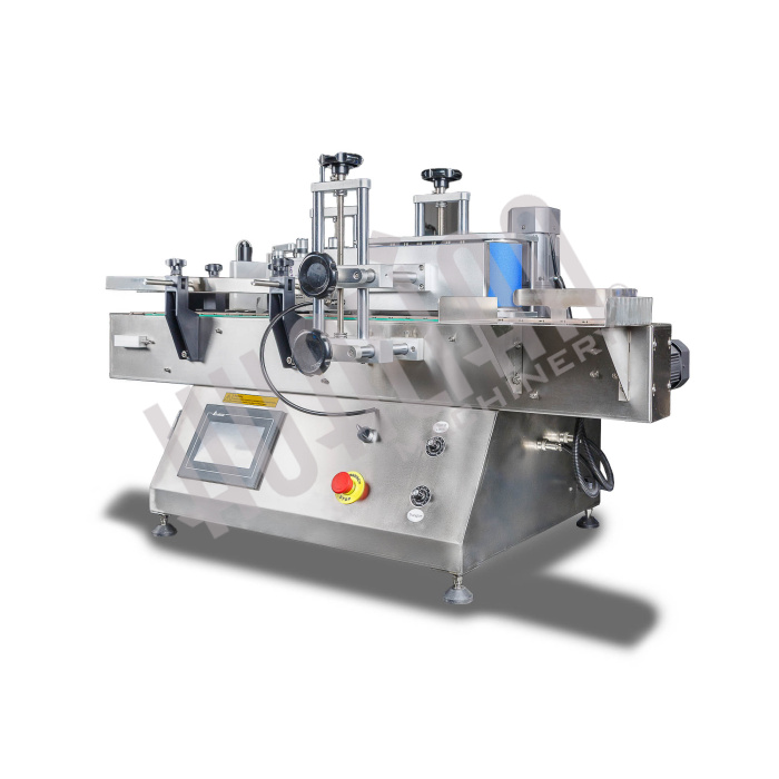 Автоматический этикетировщик для круглой тары с датером HLMT-130D Hualian - Купить с доставкой по всей Беларуси