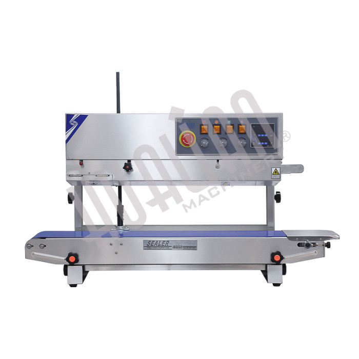 Роликовый конвейерный запайщик вертикальный FRBM-810II SS (нерж.) Hualian - Купить с доставкой по всей Беларуси