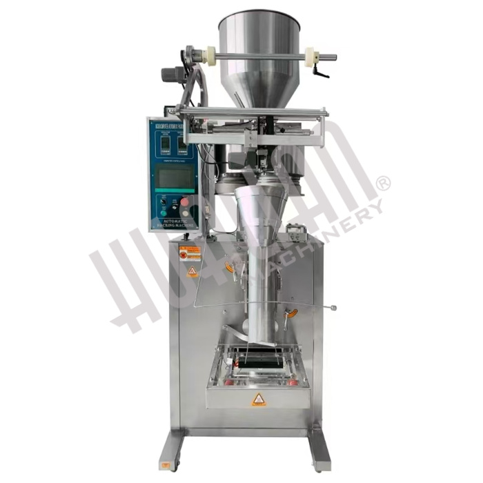 Автоматическая фасовочно-упаковочная машина DXDK-420RH-E (нерж., пакет-подушка, 900-1100 мл, W пленки 420 мм, зубч. нож) Hualian - Купить с доставкой по всей Беларуси