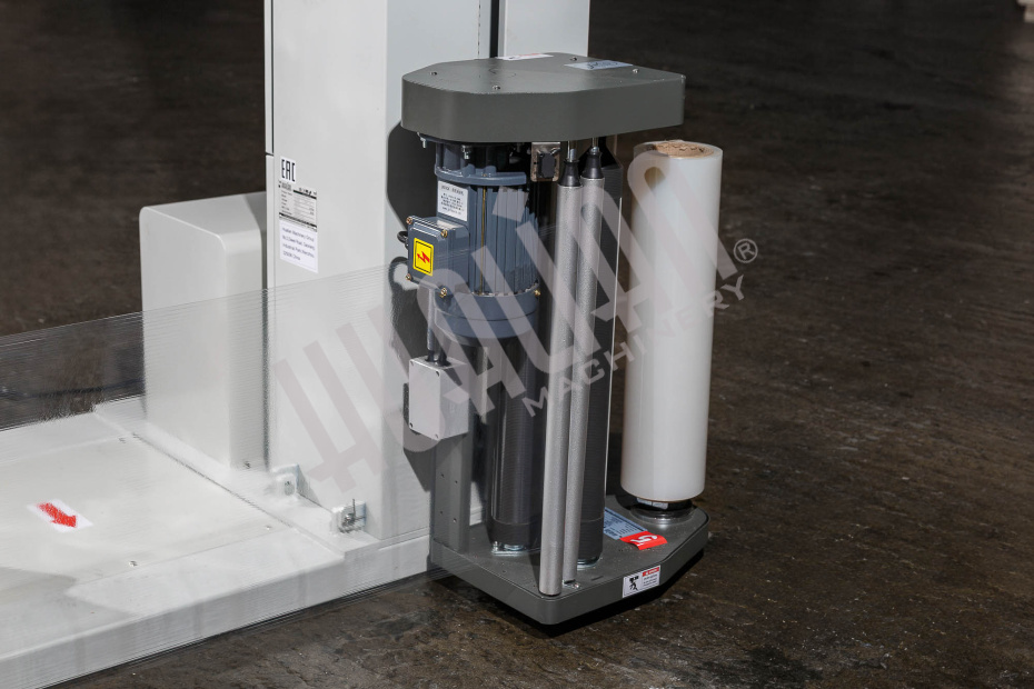 Паллетоупаковщик с моторизированной кареткой с престрейчем HL-1500 (Economical) Hualian - Купить с доставкой по всей Беларуси