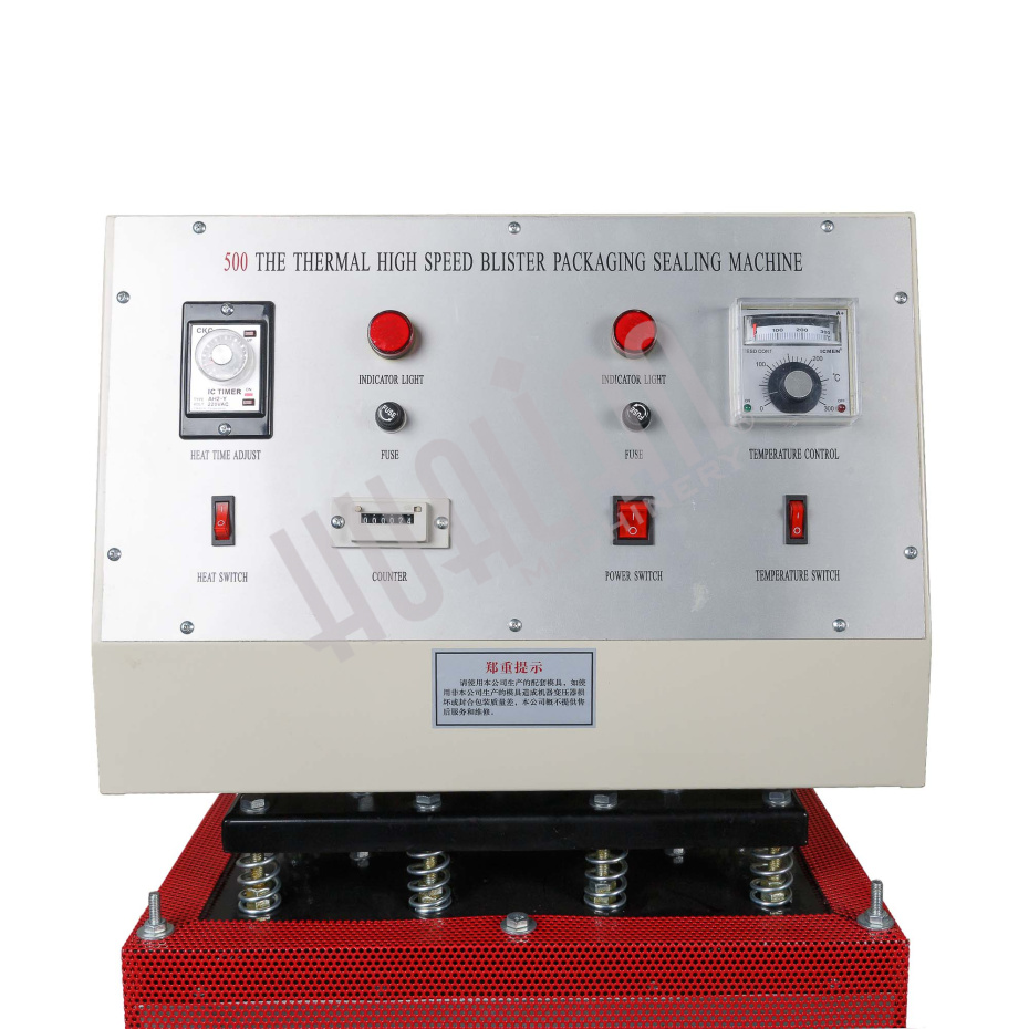 Блистер упаковочная машина (верхний нагрев) XBF-500S Hualian - Купить с доставкой по всей Беларуси