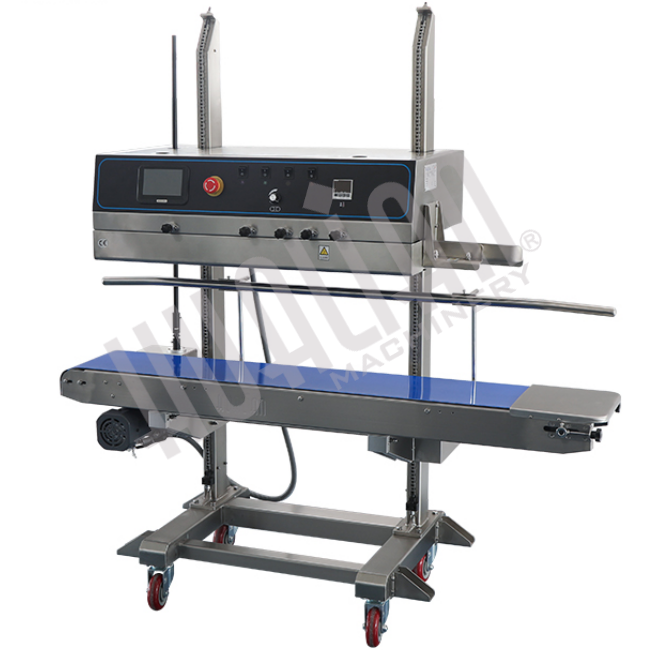 Вертикальный конвейерный запайщик FRP-1120LD (SS) (нерж., каплеструйный принтер)