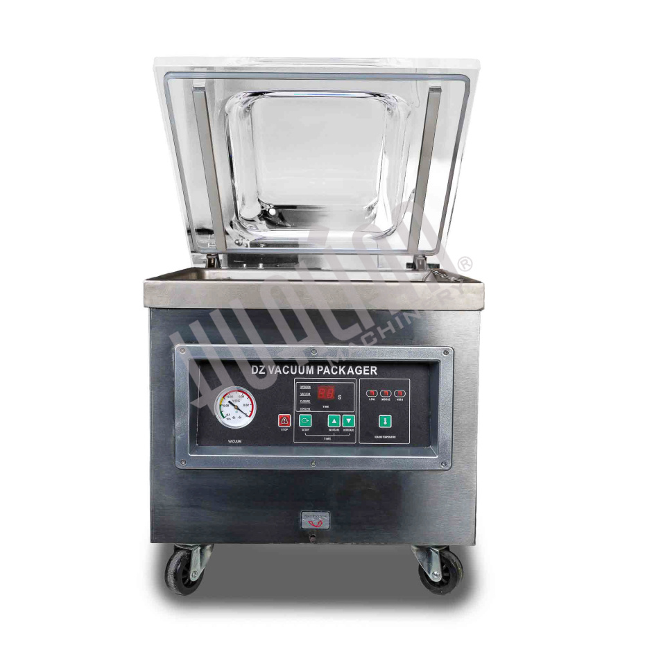 Настольный вакуумный упаковщик DZQ-400/2T (нерж., газ) Hualian - Купить с доставкой по всей Беларуси