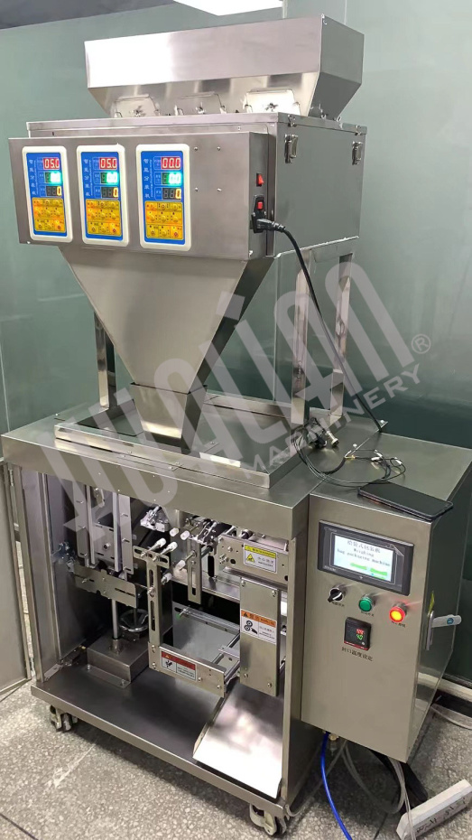 Мини дой-пак линия с весовым дозатором HLDX-500 Hualian - Купить с доставкой по всей Беларуси