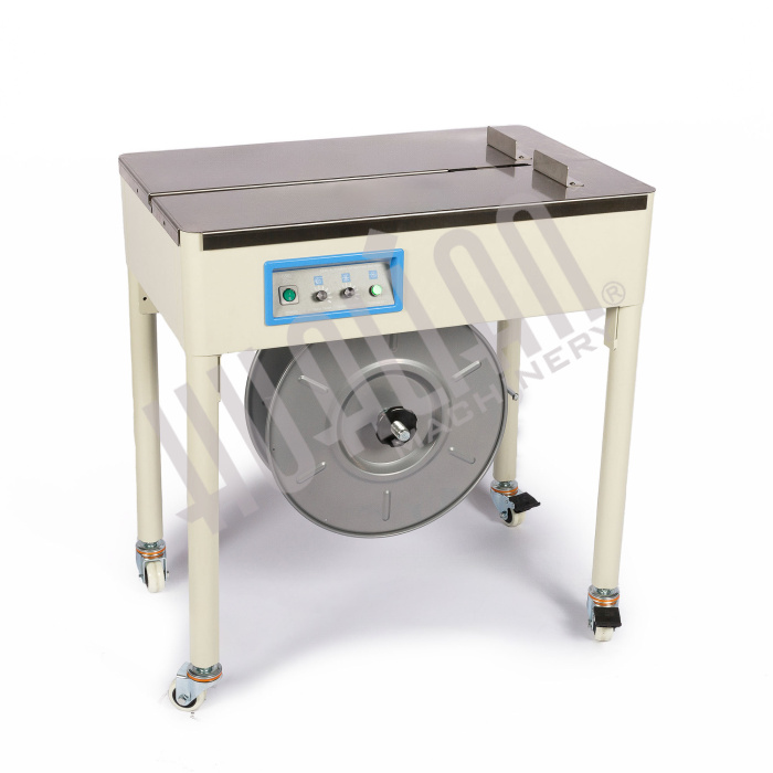 Полуавтоматическая стрейпинг-машина (открытый стол) KZB-10T  Hualian - Купить с доставкой по всей Беларуси