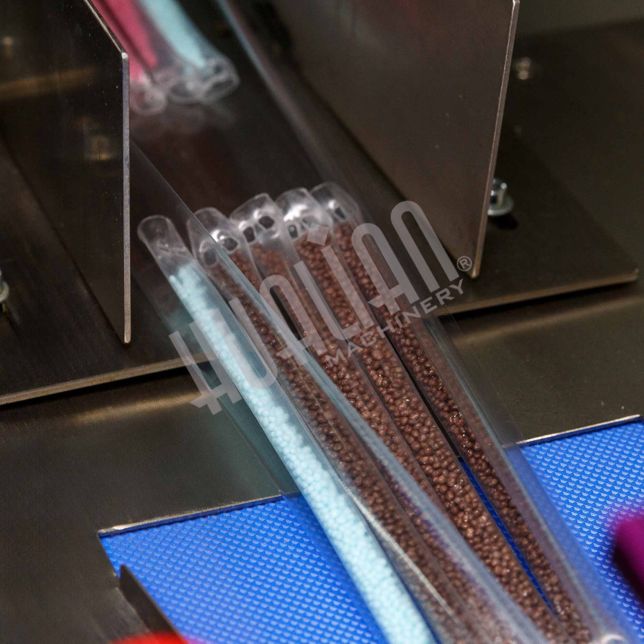 Автоматическая горизонтальная упаковочная машина DXDZ-250D (3 servo, рег. форм., min bag L 150, S 250, H 60, 1 позиц. нож) Hualian - Купить с доставкой по всей Беларуси