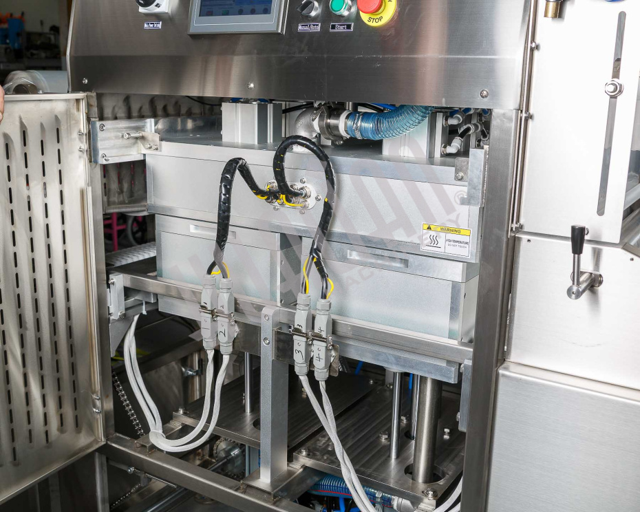 Автоматический запайщик лотков с функцией вакуумной газации HVT-450A/2 V2 (нерж., лоток 187*137) Hualian - Купить с доставкой по всей Беларуси