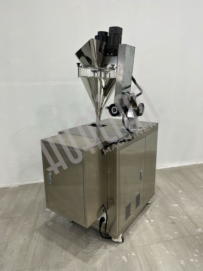 Мини дой-пак линия со шнековым дозатором HLDX-9018F  Hualian - Купить с доставкой по всей Беларуси