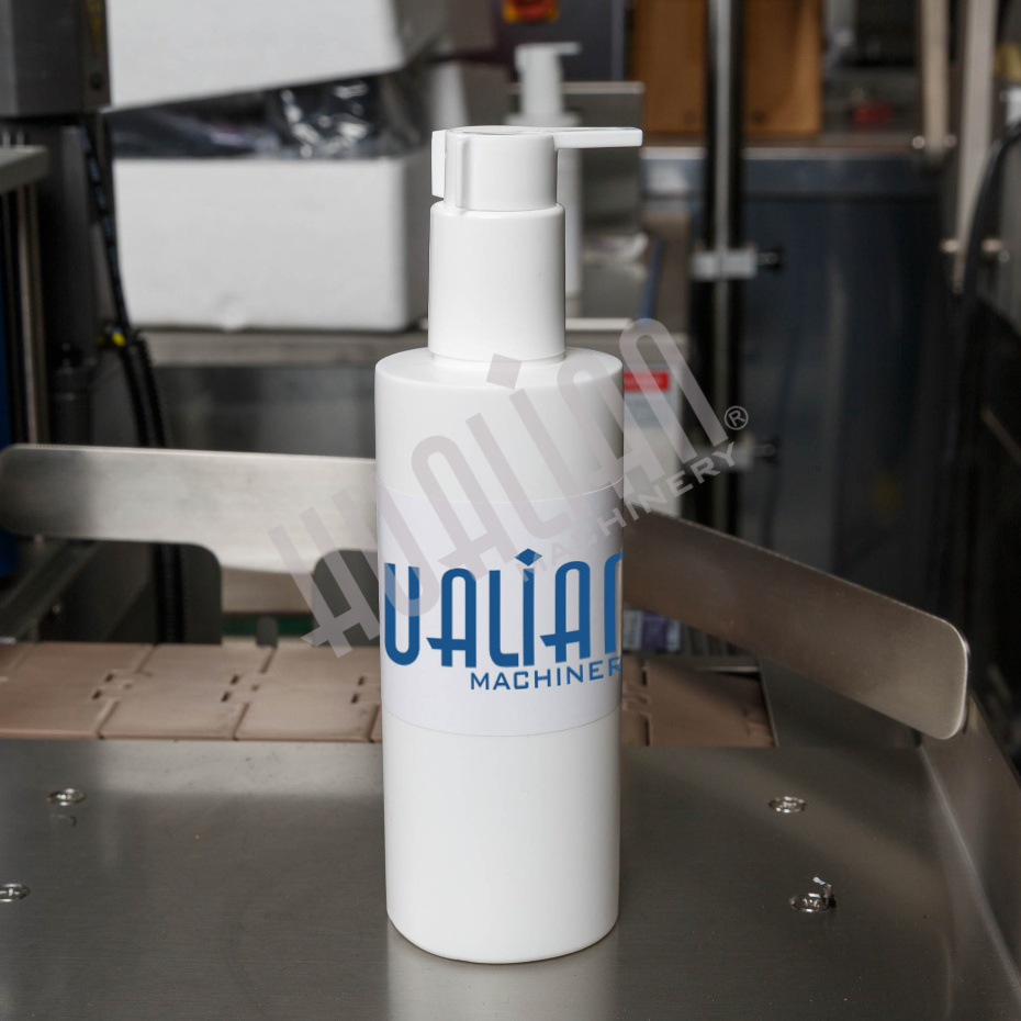 Напольный автоматический этикетировщик для круглой тары с датером HLMT-200D Hualian - Купить с доставкой по всей Беларуси