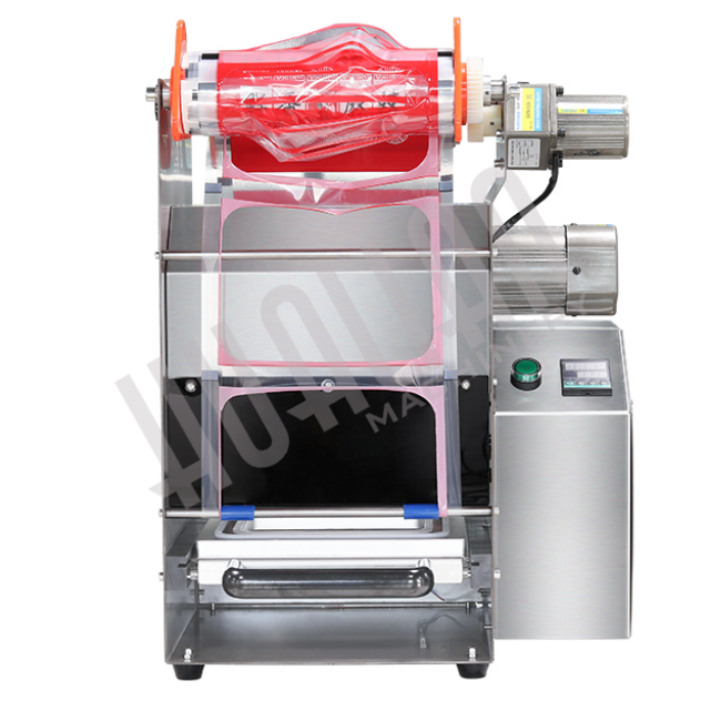 Полуавтоматический запайщик лотков HLS-250T Hualian - Купить с доставкой по всей Беларуси