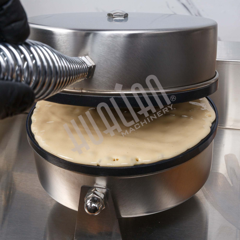 Вафельница для объемных вафель HWB-2 (2 секции, круг) Hualian - Купить с доставкой по всей Беларуси