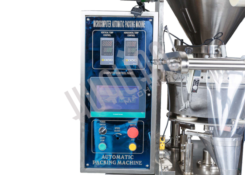 Автоматическая фасовочно-упаковочная машина DXDK-320RH-E (нерж., стик 17*110 мм, 4.6-8 мл, W пленки 42 мм, зубч. нож.) Hualian - Купить с доставкой по всей Беларуси