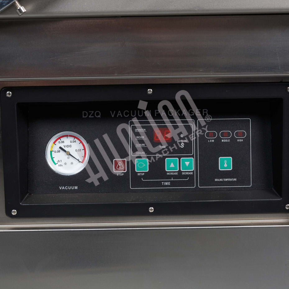 Напольная двухкамерная вакуум-упаковочная машина DZQ-700/2SB (нерж., газ) Hualian - Купить с доставкой по всей Беларуси