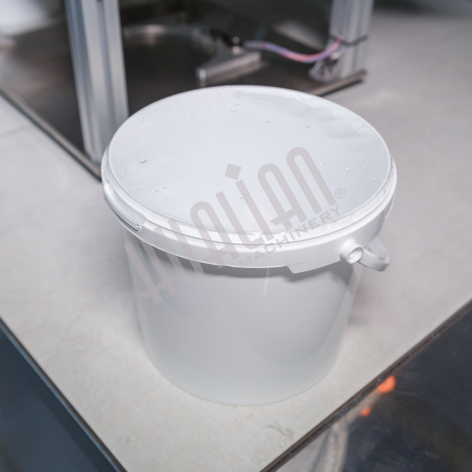 Полуавтоматический запайщик ведер HLBS-120 (Ø 227 мм) Hualian - Купить с доставкой по всей Беларуси