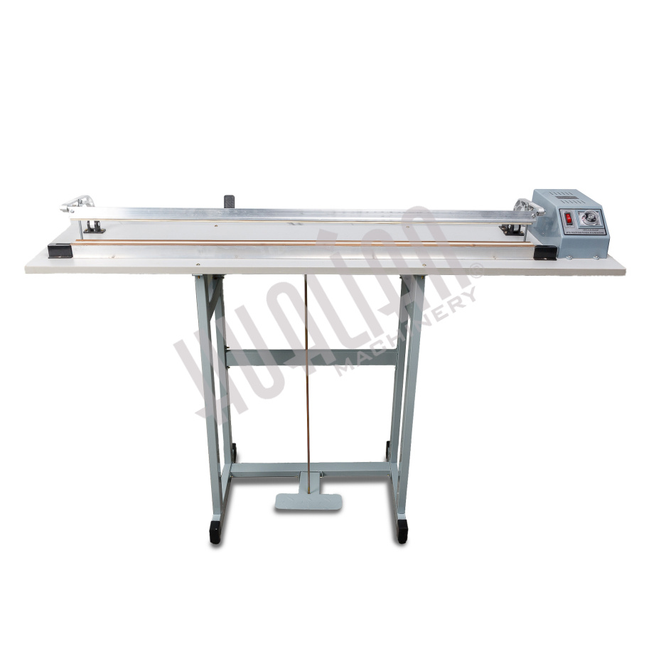 Ножной импульсный запайщик с обрезкой SFTD-1000 Hualian - Купить с доставкой по всей Беларуси