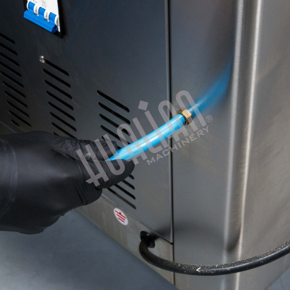 Напольная двухкамерная вакуум-упаковочная машина DZQ-600/2SB SS Hualian - Купить с доставкой по всей Беларуси