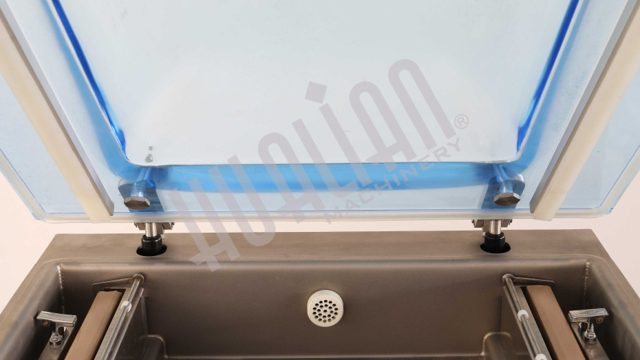 Настольный вакуумный упаковщик HVC-410T/2A-G (нерж., газ) Hualian - Купить с доставкой по всей Беларуси