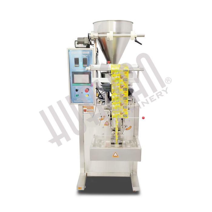 Автоматическая фасовочно-упаковочная машина DXDK-320RH-E (нерж., сашет 75*90 мм, 25-35 мл, W пленки 150 мм, датер в губках, насечка, зубч. нож.) Hualian - Купить с доставкой по всей Беларуси