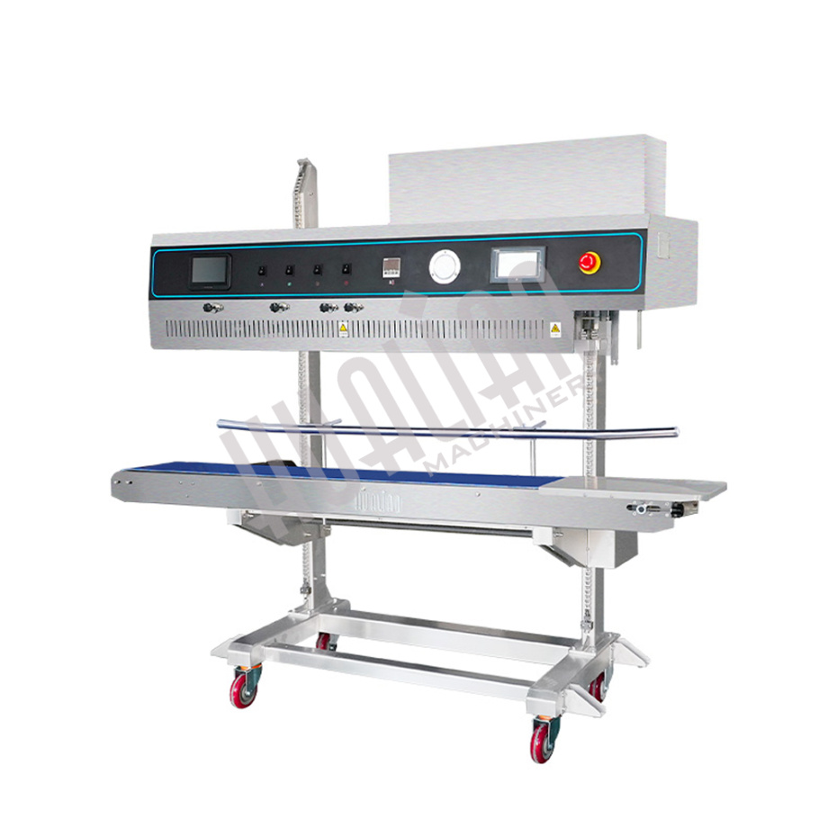 Вертикальный конвейерный запайщик FRP-1120LH (SS) (нерж.,каплеструйный принтер,откачка/наполн. возд) Hualian - Купить с доставкой по всей Беларуси