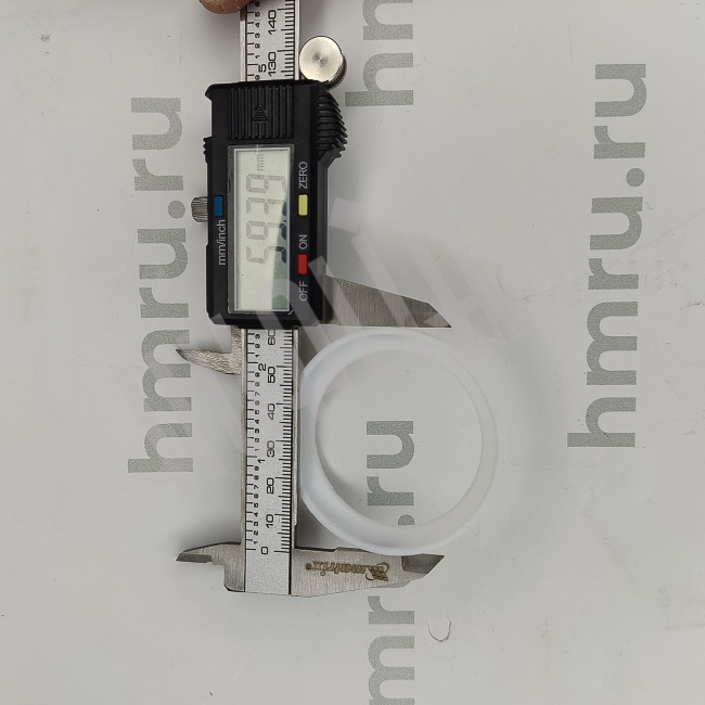 Уплотнительное кольцо PTFE на дозирующий поршень для LPF/PPF-500 (60 мм) Hualian - Купить с доставкой по всей Беларуси