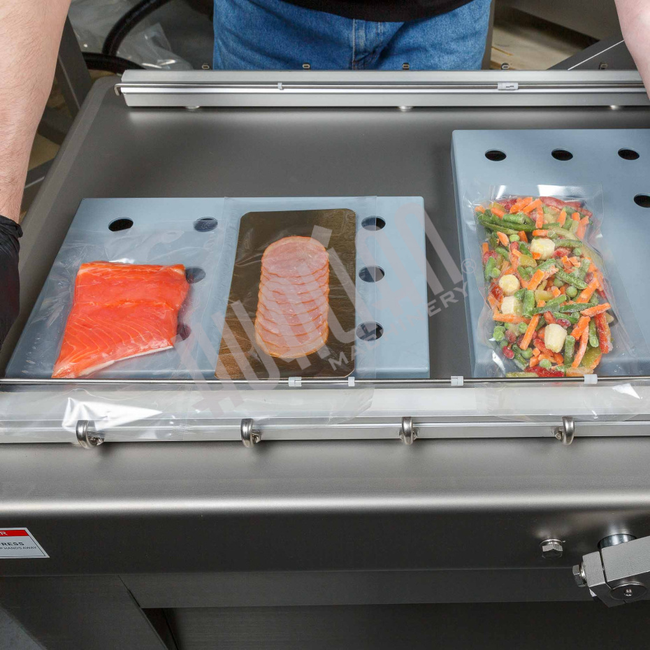 Напольный вакуумный упаковщик HVC-720S/2A (нерж.) Hualian - Купить с доставкой по всей Беларуси