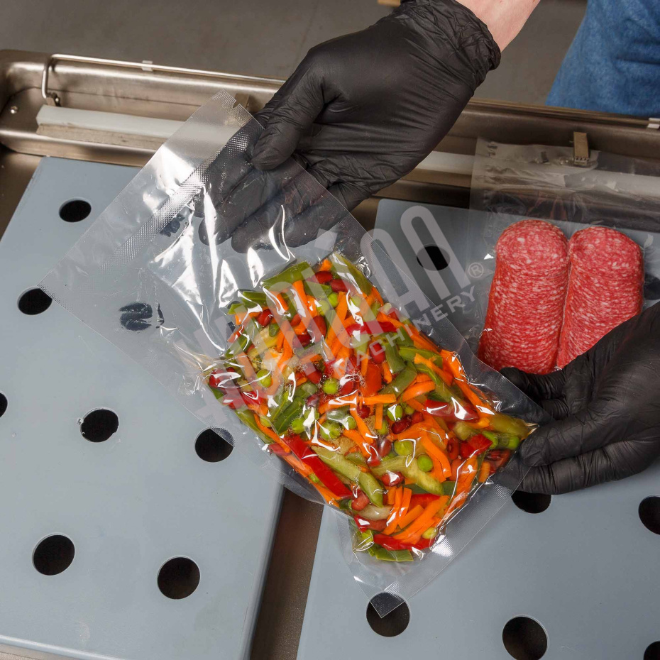 Напольная двухкамерная вакуум-упаковочная машина DZQ-600/2SB SS Hualian - Купить с доставкой по всей Беларуси