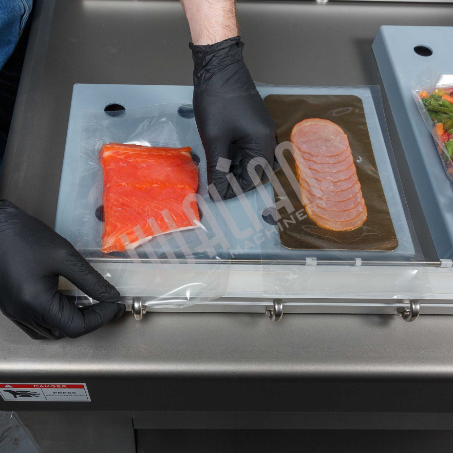 Напольный вакуумный упаковщик HVC-720S/2A (нерж.) Hualian - Купить с доставкой по всей Беларуси