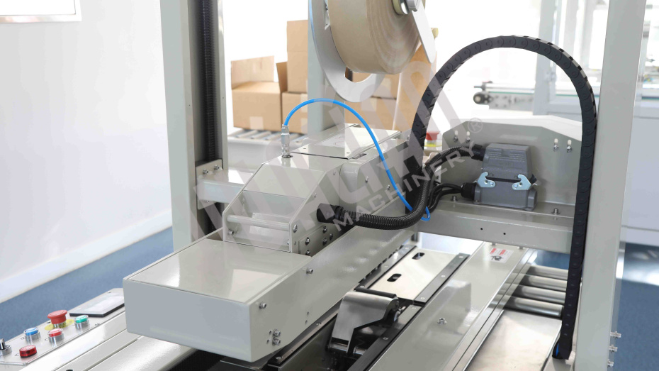 Автоматический заклейщик коробов с активируемой водой лентой FXW-6050 Hualian - Купить с доставкой по всей Беларуси