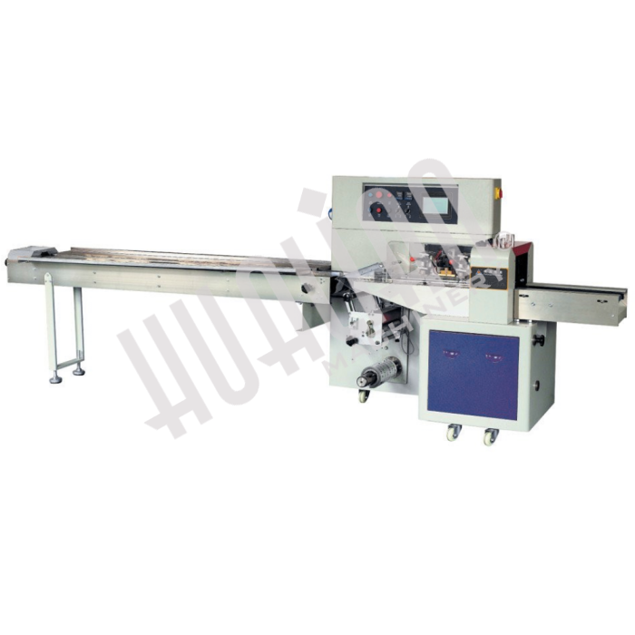 Горизонтальная упаковочная машина DXDZ-600XD (лент. 250 мм, рег.форм., S 400, L 180-500, H-120) Hualian - Купить с доставкой по всей Беларуси