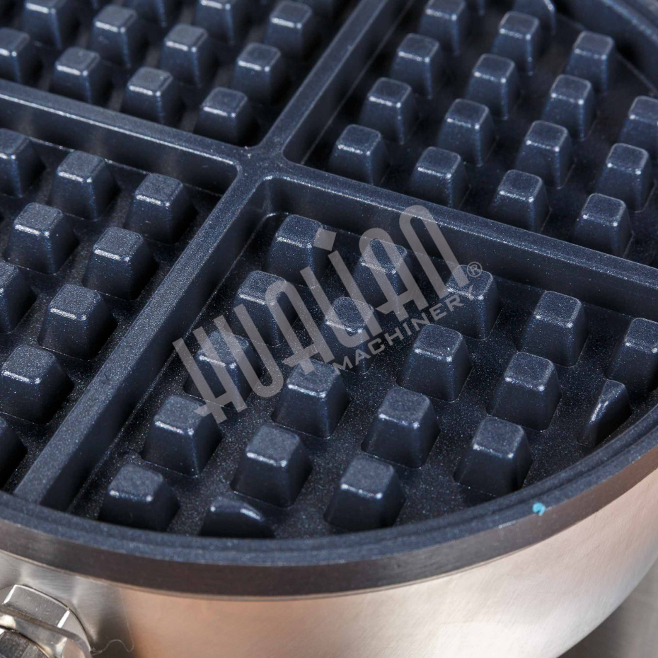 Вафельница для объемных вафель HWB-2 (2 секции, круг) Hualian - Купить с доставкой по всей Беларуси