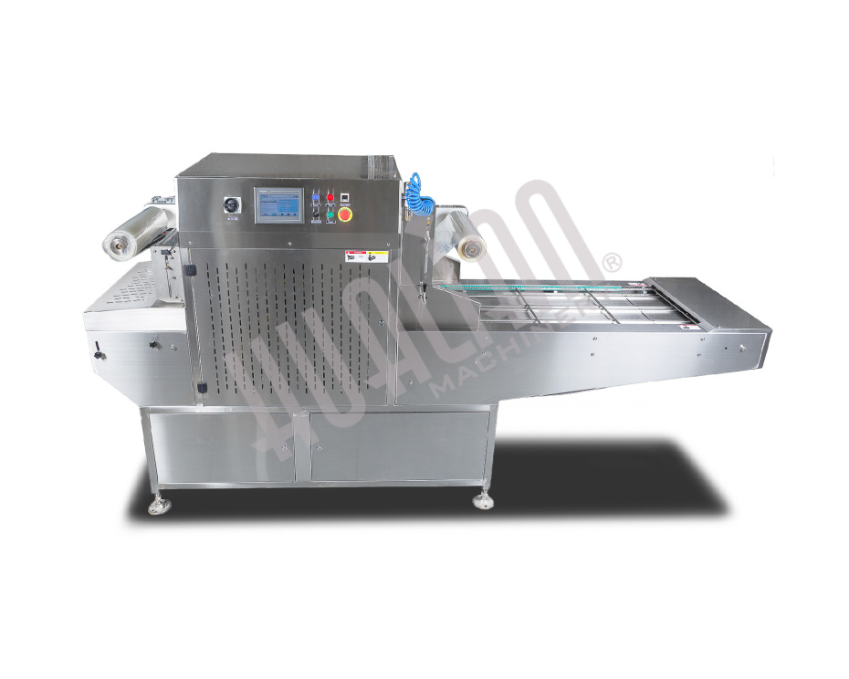 Автоматический запайщик лотков с функцией вакуумной газации HVT-450A/2 V2 (нерж., лоток 187*137) Hualian - Купить с доставкой по всей Беларуси