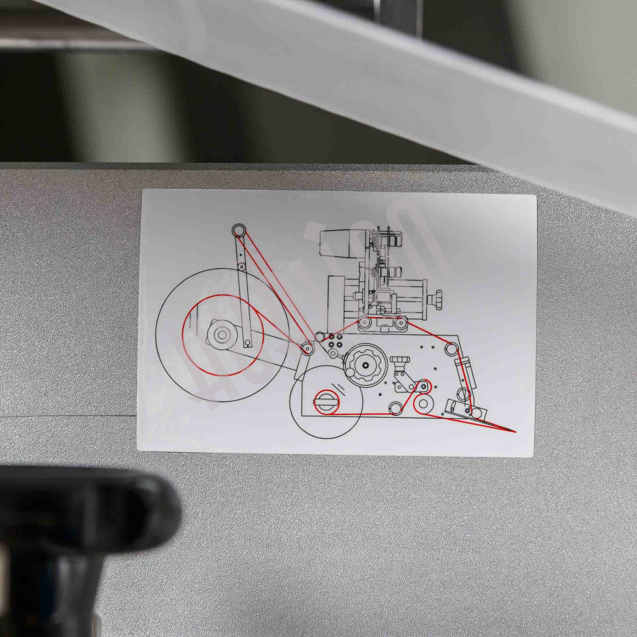 Этикетировщик плоской тары c датером (4 строки по 10 символов) HL-816 Hualian - Купить с доставкой по всей Беларуси