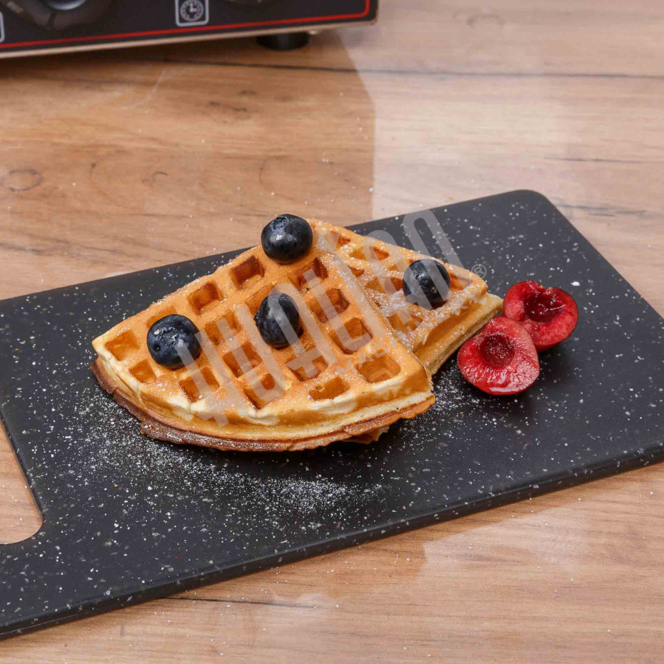 Вафельница для объемных вафель HWB-2 (2 секции, круг) Hualian - Купить с доставкой по всей Беларуси