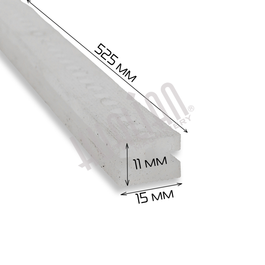 Резина силиконовая под сварочную планку (525*15*11мм) для HVC-510T Hualian - Купить с доставкой по всей Беларуси