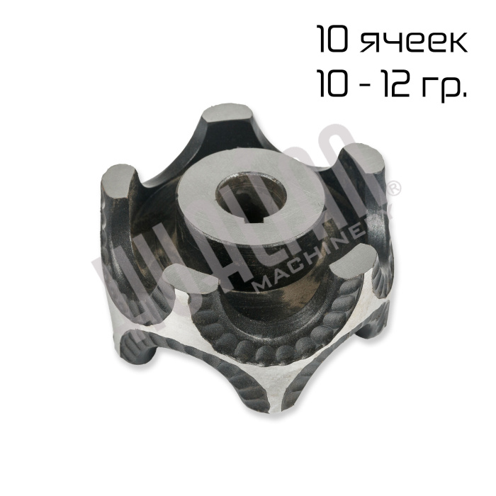 Матрица формующая для JGL-135-5B ( 10 ячеек 10-12 гр.,100*52*10, волнистый край) Hualian - Купить с доставкой по всей Беларуси