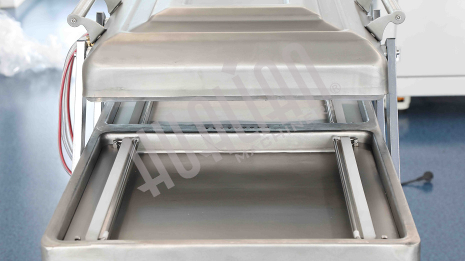 Напольная двухкамерная вакуум-упаковочная машина DZ-400/2SB SS (нерж.) Hualian - Купить с доставкой по всей Беларуси