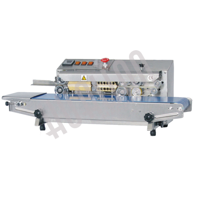 Роликовый конвейерный запайщик горизонтальный FR-770I Hualian - Купить с доставкой по всей Беларуси