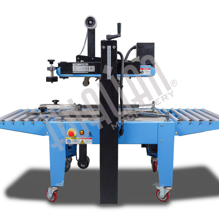 Полуавтоматический заклейщик коробов FXJ-6050С Hualian - Купить с доставкой по всей Беларуси