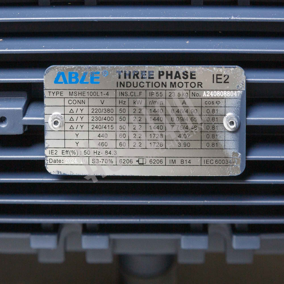 Вакуумный насос V0100 (HM), в сборе с двигателем, 100 м³/ч, 380 В, для DZ, HVC, HVT Hualian - Купить с доставкой по всей Беларуси