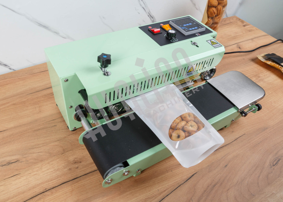 Роликовый мини запайщик ES-622 (с конвейером) Hualian - Купить с доставкой по всей Беларуси